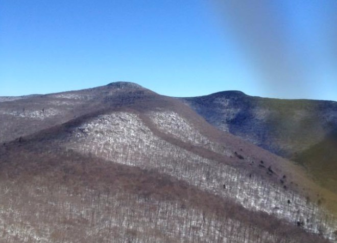 John Fellows view of Table &amp; Peeky from Van Wyck