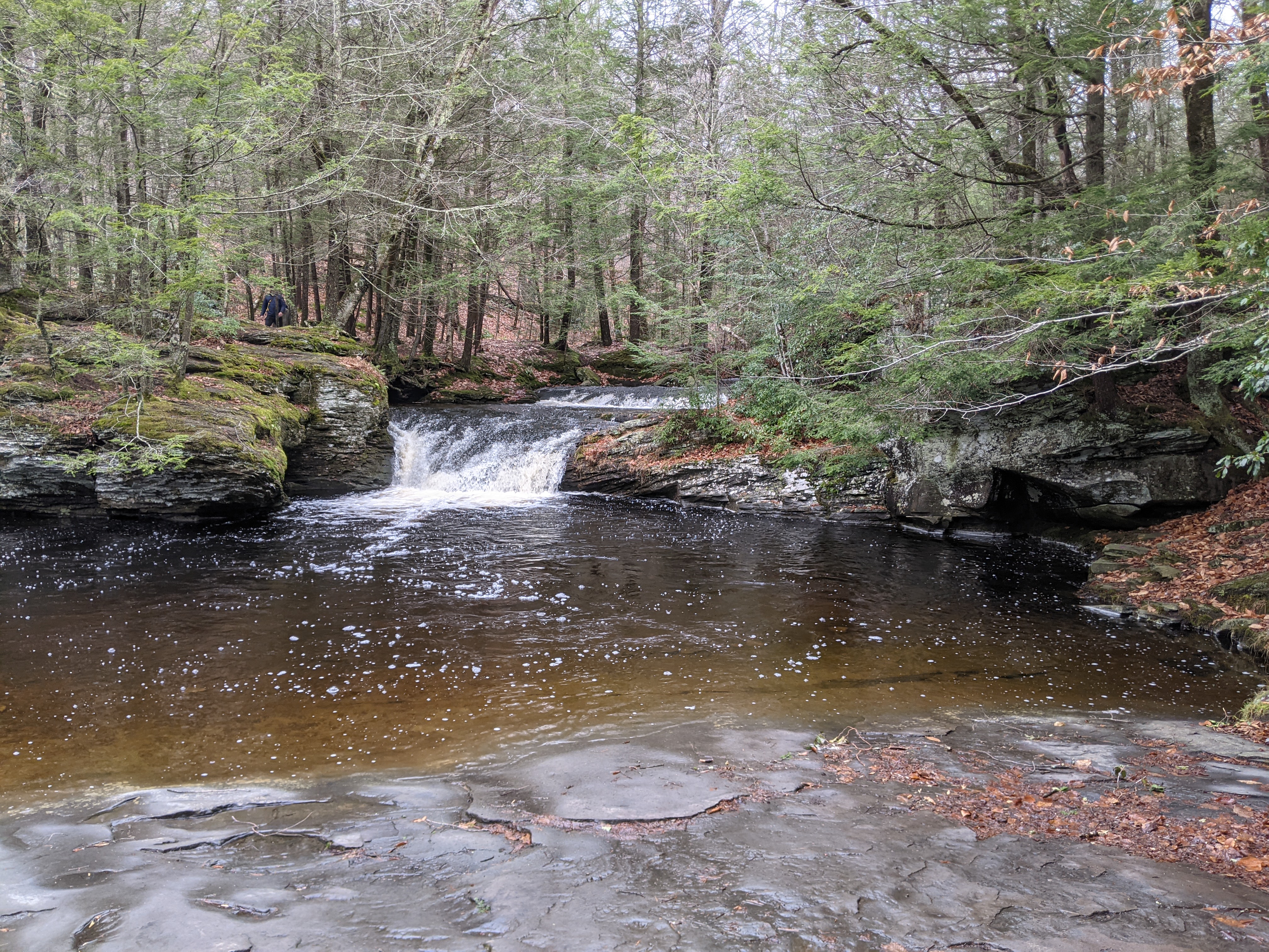 Vernooy Kill Falls - upper